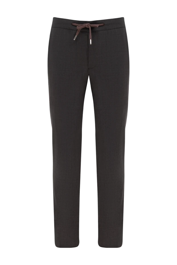 Cesare di Napoli man men's wool trousers brown buy with prices and photos 177583 - photo 1