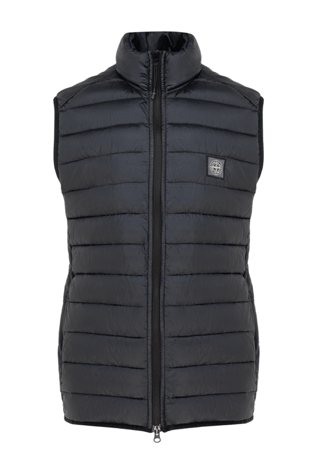 Stone Island man polyamide vest men's blue buy with prices and photos 177601 - photo 1