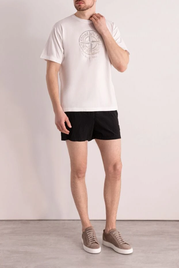 Stone Island man men's black polyamide beach shorts buy with prices and photos 177618 - photo 2
