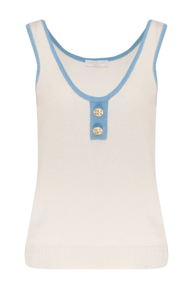 Rocco Ragni woman women's cashmere tank top, beige buy with prices and photos 177648 - photo 1