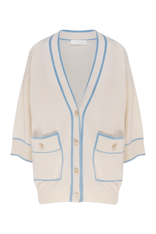 Rocco Ragni woman women's cashmere cardigan beige buy with prices and photos 177649 - photo 1