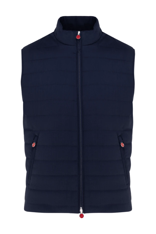 Kiton men's vest blue 177715 - photo 1