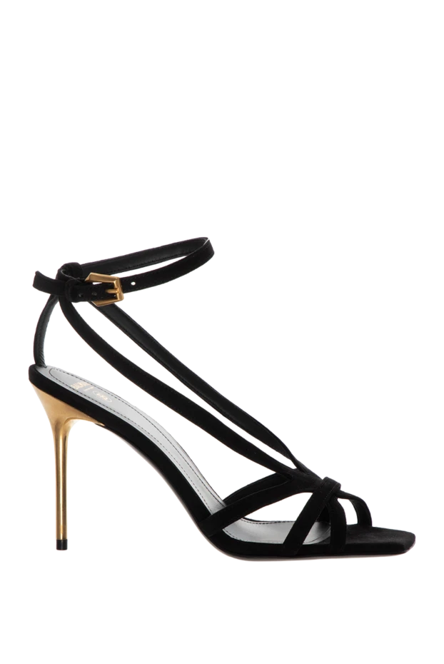 Balmain black suede sandals for women 177748 - photo 1