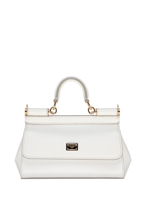 Dolce & Gabbana woman women's white genuine leather bag buy with prices and photos 177755 - photo 1