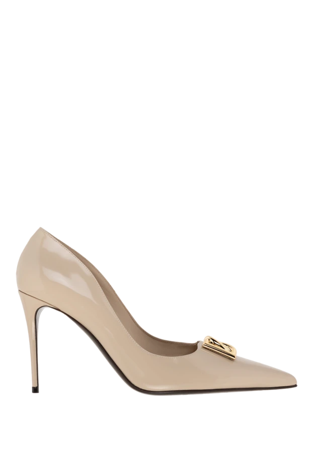 Dolce & Gabbana shoes made of genuine leather for women beige 177760 - photo 1