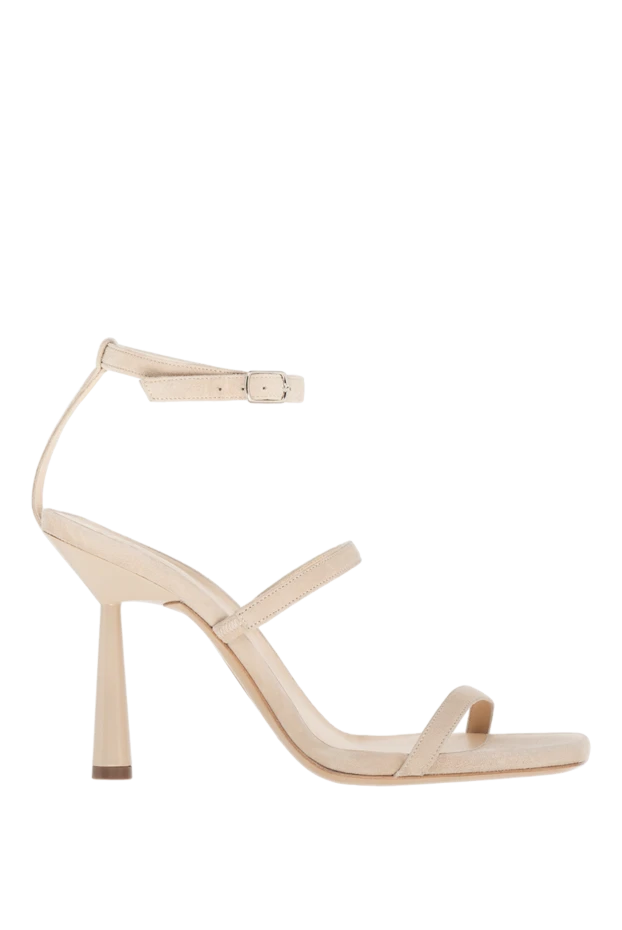 Gia Borghini woman women's leather sandals, beige buy with prices and photos 177781 - photo 1