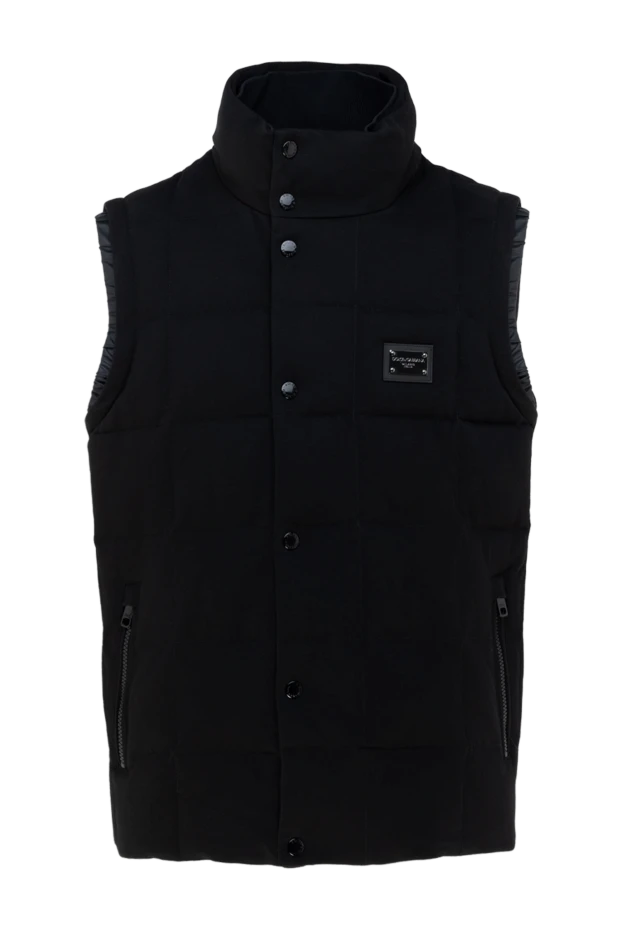 Dolce & Gabbana man men's black vest 177788 - photo 1