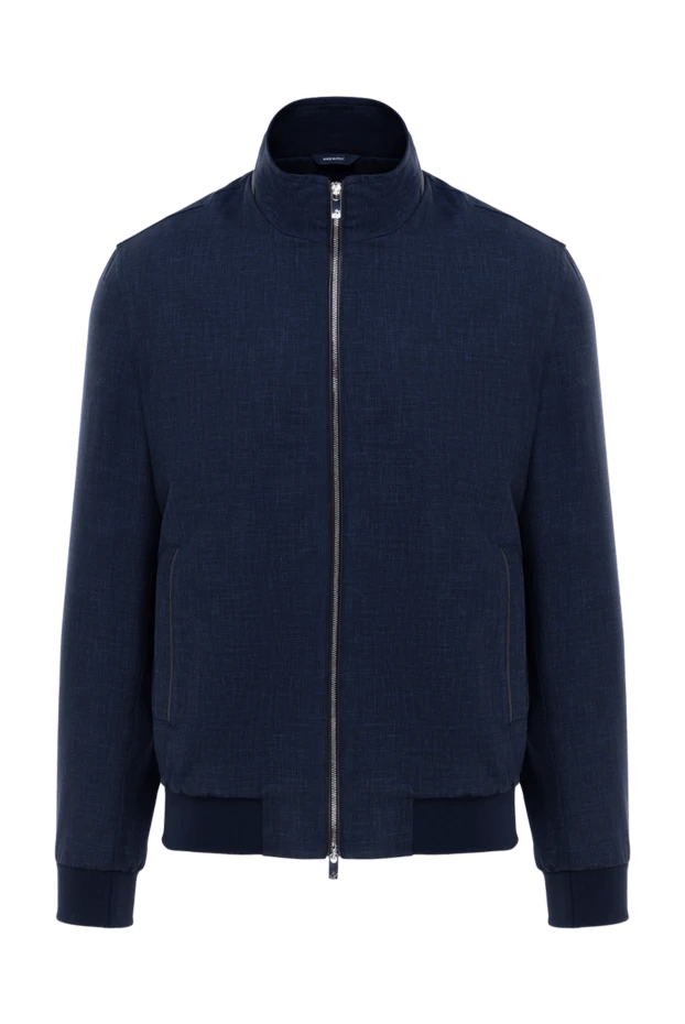 Tombolini man men's blue wool jacket 177809 - photo 1