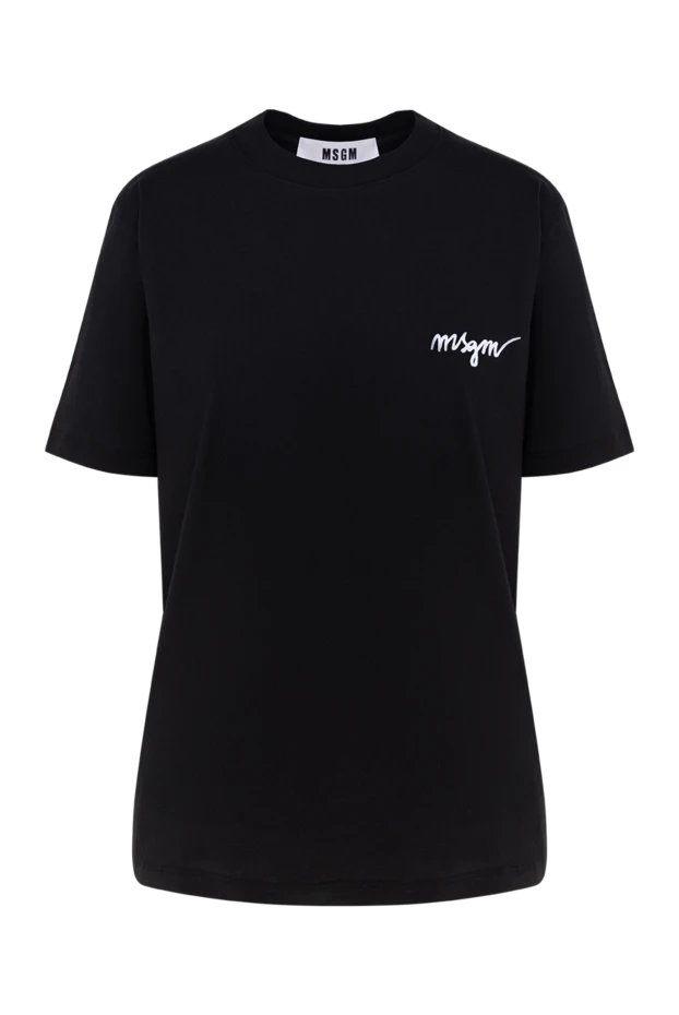 MSGM жіночі футболка жіноча чорна купити фото з цінами 177865 - фото 1