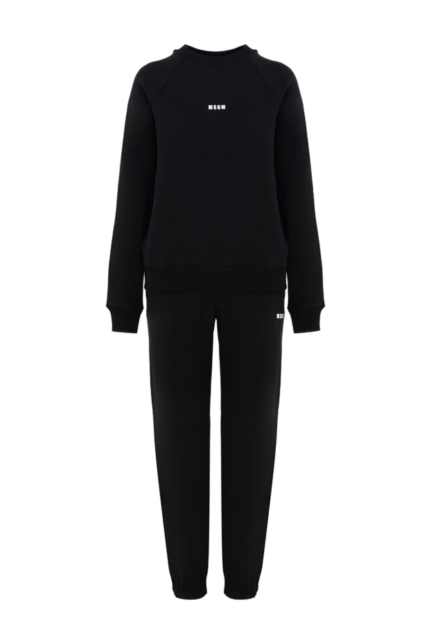 MSGM жіночі костюм прогулянковий з бавовни жіночий чорний купити фото з цінами 177875 - фото 1