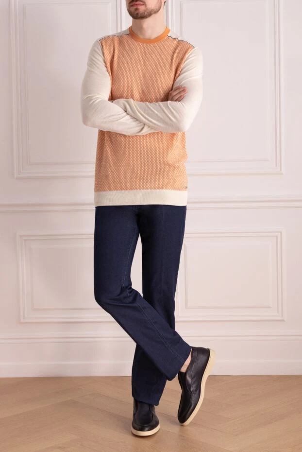 Stefano Ricci джинсы мужские синие 177890 - фото 2