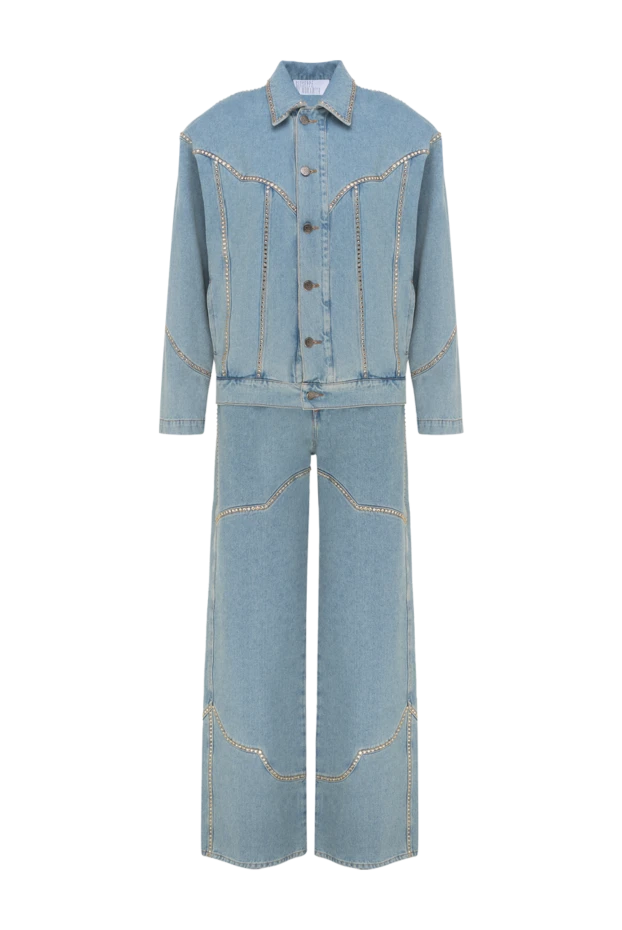 Giuseppe Di Morabito жіночі джинсовий костюм з бавовни жіночий блакитний купити фото з цінами 177941 - фото 1