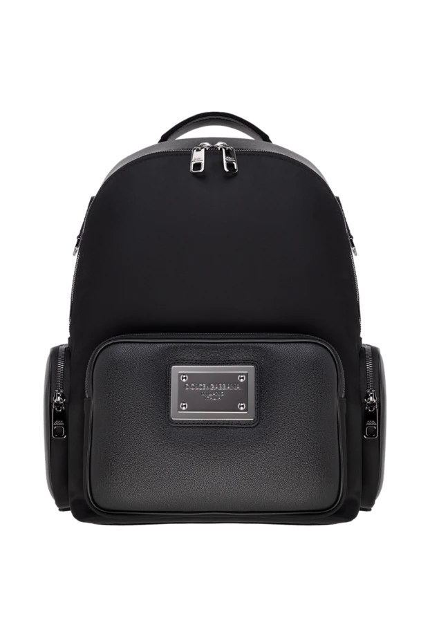 Dolce & Gabbana man men's black polyester backpack buy with prices and photos 177951 - photo 1