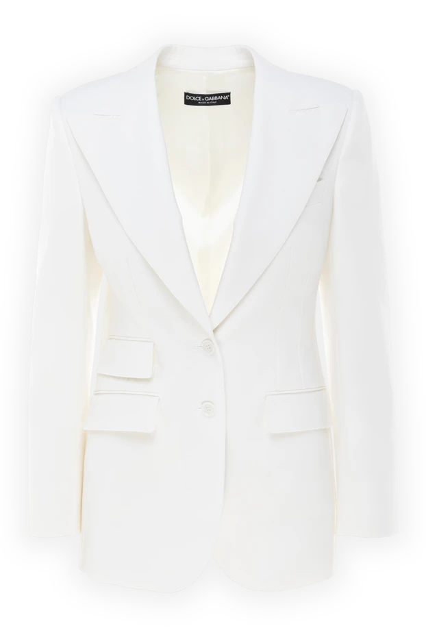 Dolce & Gabbana woman women's jacket white 177953 - photo 1