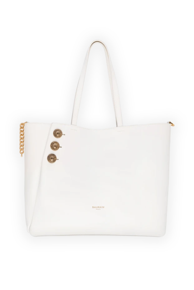 Balmain woman white genuine leather women's bag buy with prices and photos 177969 - photo 1