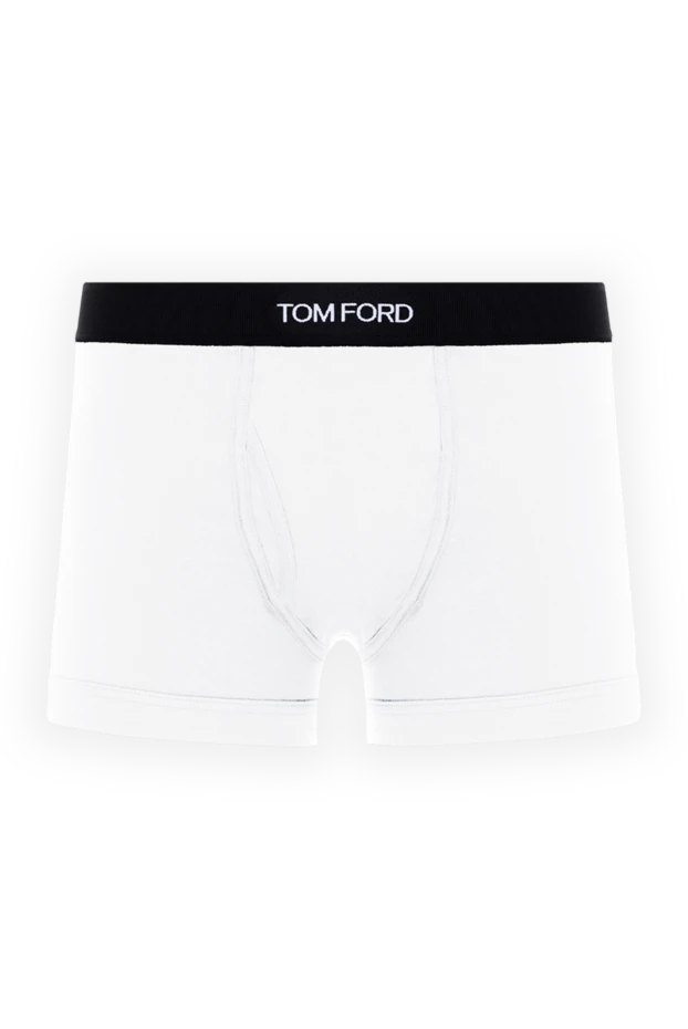 Tom Ford man men's white cotton and elastane boxer briefs buy with prices and photos 177972 - photo 1