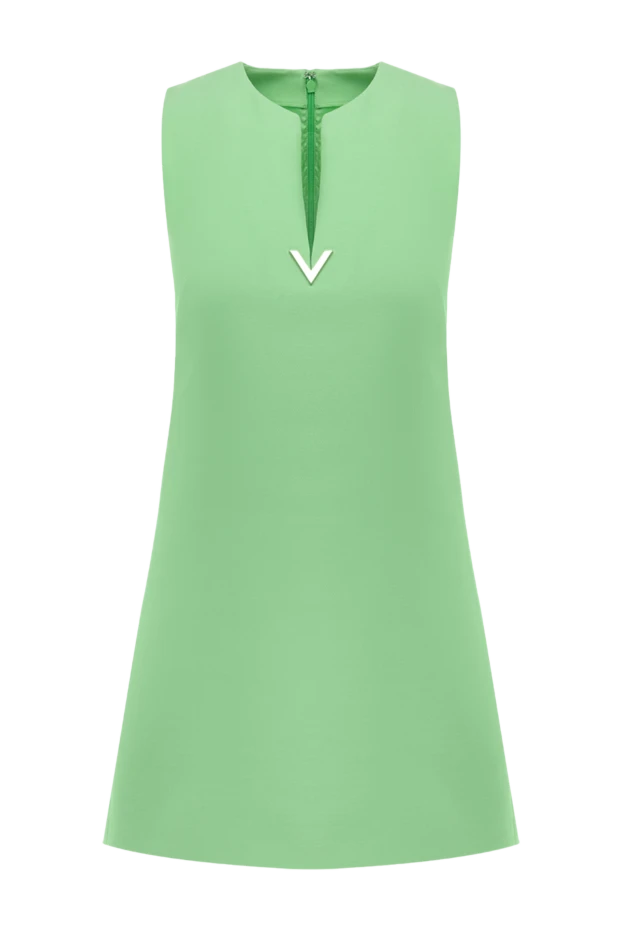 Valentino wool and cotton dress for women green 178036 - photo 1