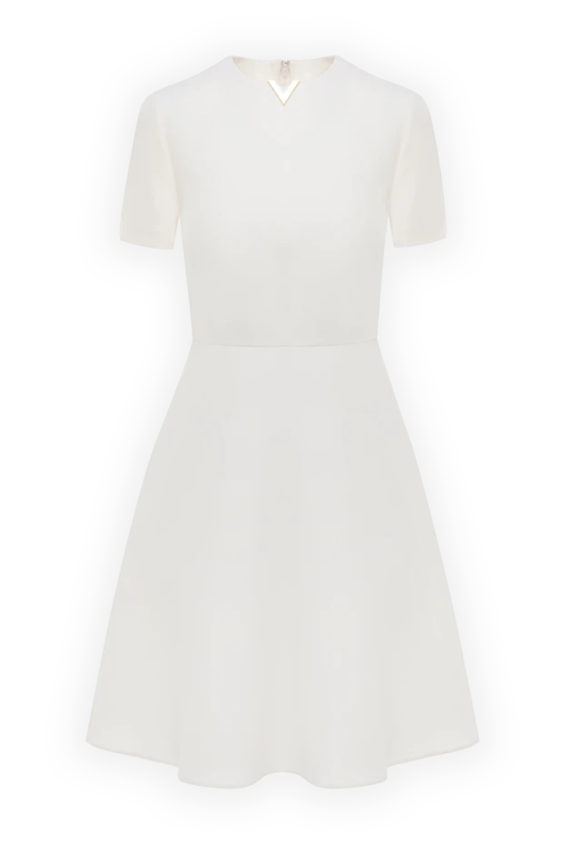 Valentino woman women's white wool and silk dress buy with prices and photos 178040 - photo 1