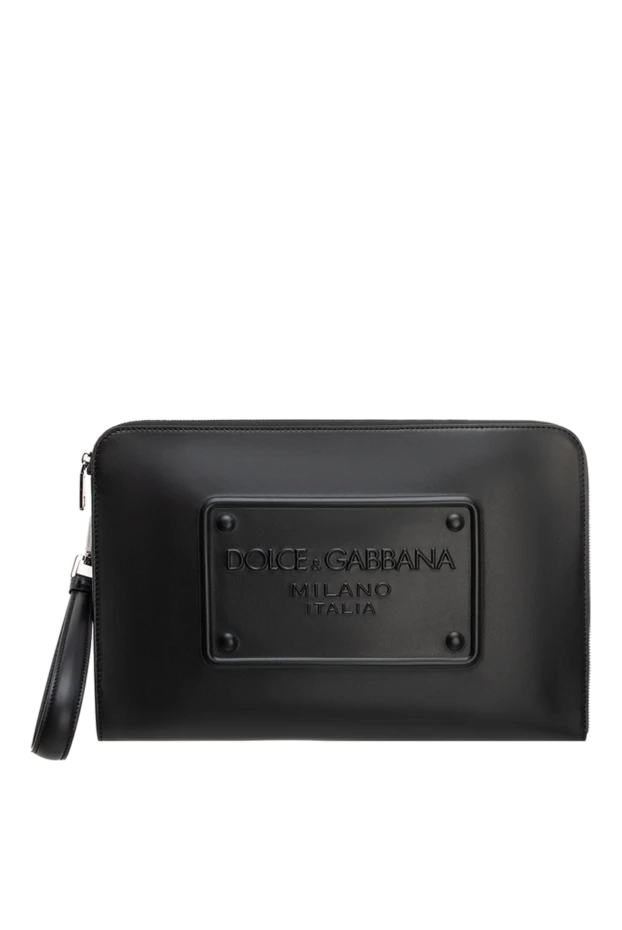 Dolce & Gabbana man men's black calfskin folder 178076 - photo 1