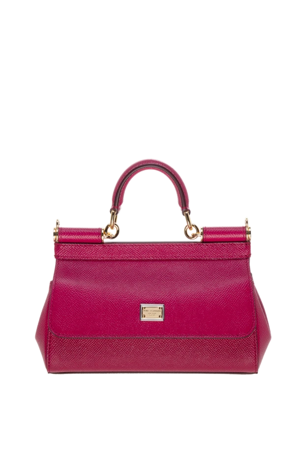 Dolce & Gabbana woman women's calfskin bag burgundy 178080 - photo 1