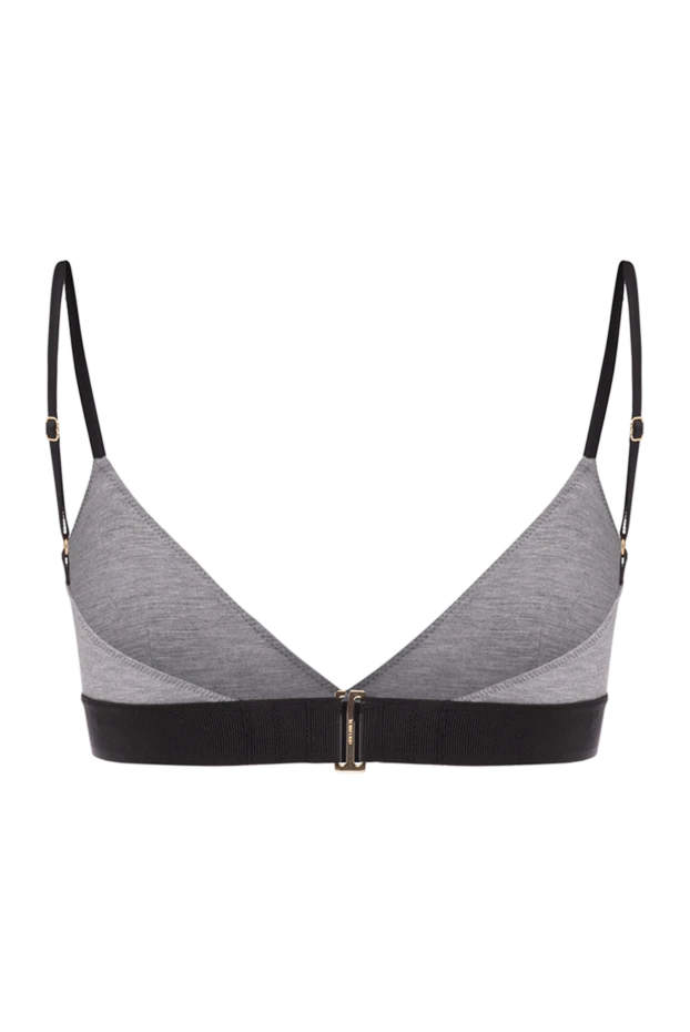 Tom Ford woman modal and elastane bra gray 178110 - photo 2