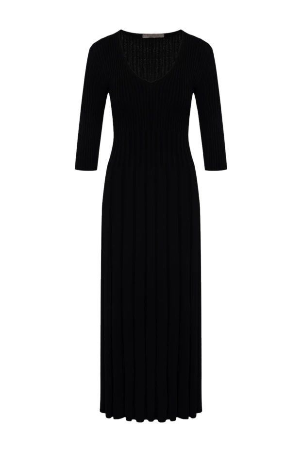 D.Exterior женские платье трикотажное из вискозы и полиамида женское черное купить с ценами и фото 178125 - фото 1