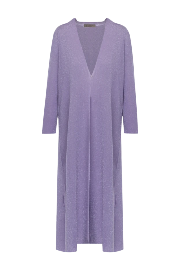 D.Exterior woman women's viscose and polyester cardigan purple buy with prices and photos 178127 - photo 1