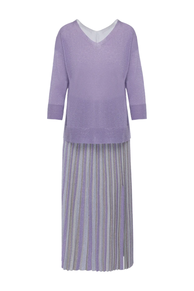 D.Exterior woman women's purple viscose and polyester skirt suit buy with prices and photos 178146 - photo 1