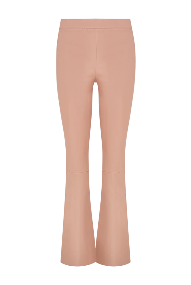 Max&Moi женские брюки из натуральной кожи женские розовые купить с ценами и фото 178153 - фото 1