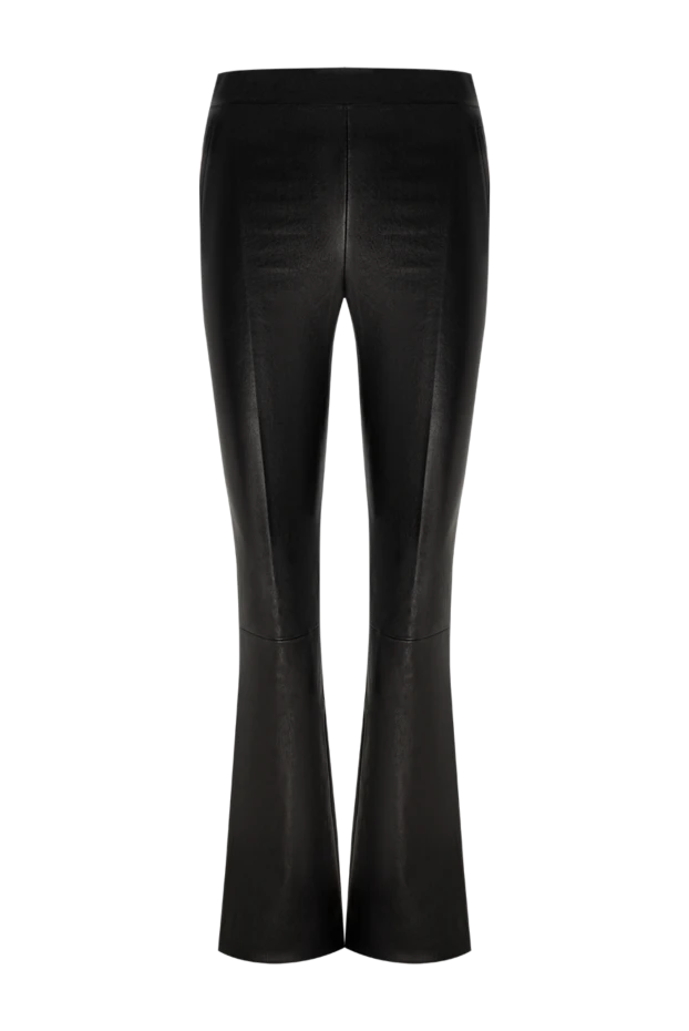 Max&Moi женские брюки из натуральной кожи женские черные купить с ценами и фото 178154 - фото 1