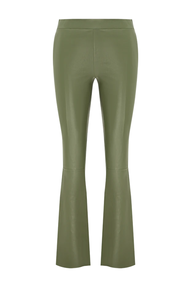 Max&Moi женские брюки из натуральной кожи женские зеленые купить с ценами и фото 178155 - фото 1