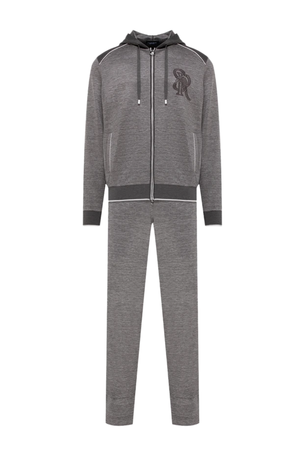 Stefano Ricci men's walking suit made of silk and linen brown 178197 - photo 1