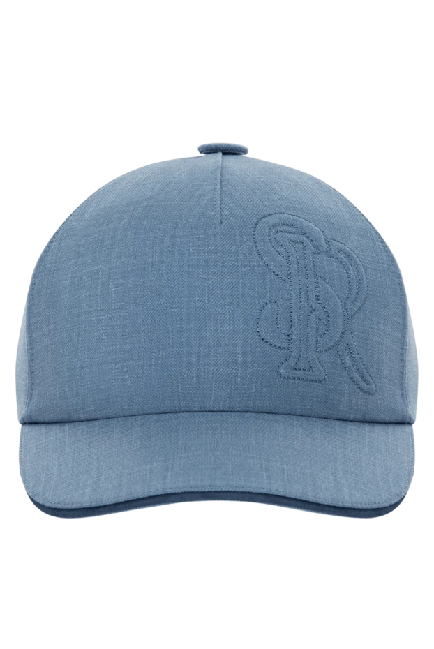 Stefano Ricci кепка голубая мужская 178198 - фото 1
