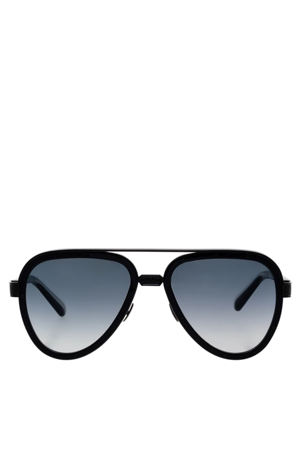 Stefano Ricci очки для защиты от солнца из пластика синие мужские 178202 - фото 1