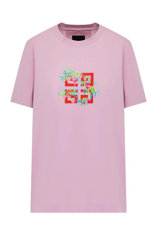 Givenchy woman cotton t-shirt for women pink 178360 - photo 1