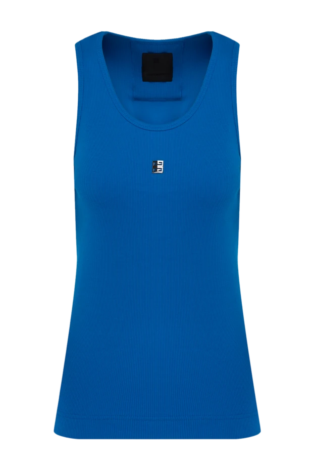 Givenchy top made of cotton and elastane for women blue 178364 - photo 1