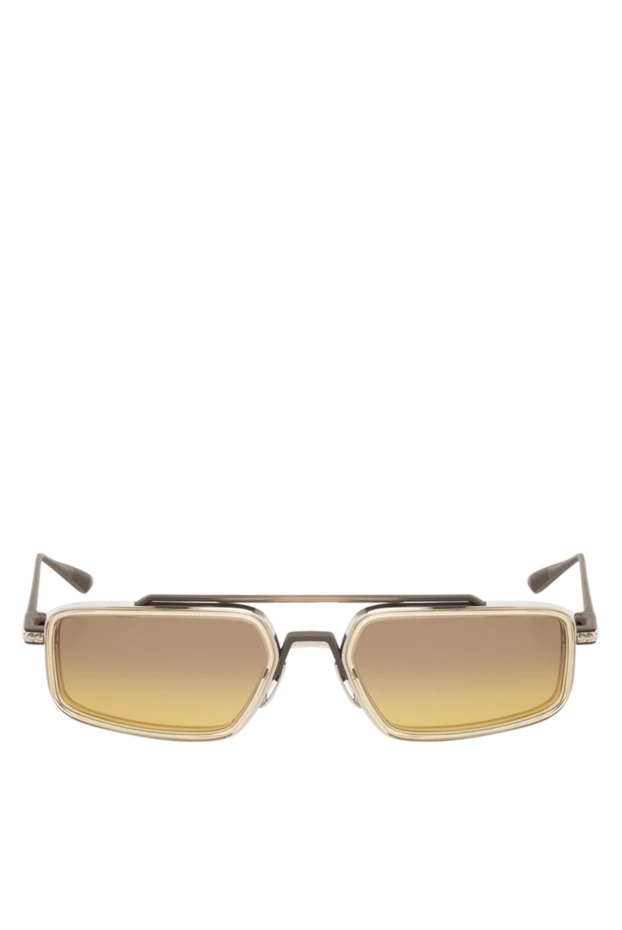 Chrome Hearts man yellow metal sunglasses for men 178371 - photo 1