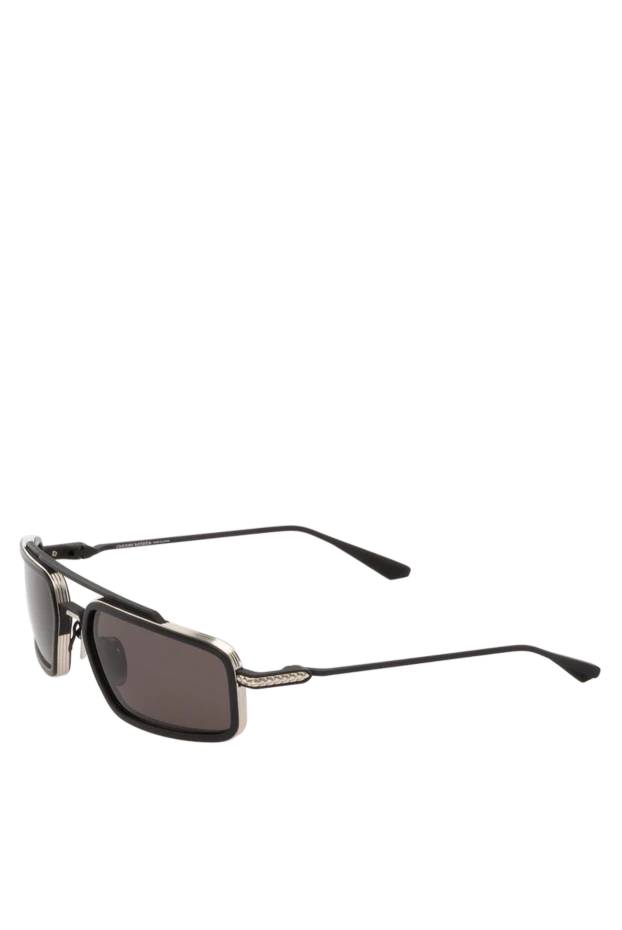 Chrome Hearts очки для защиты от солнца из металла серые мужские 178374 - фото 3