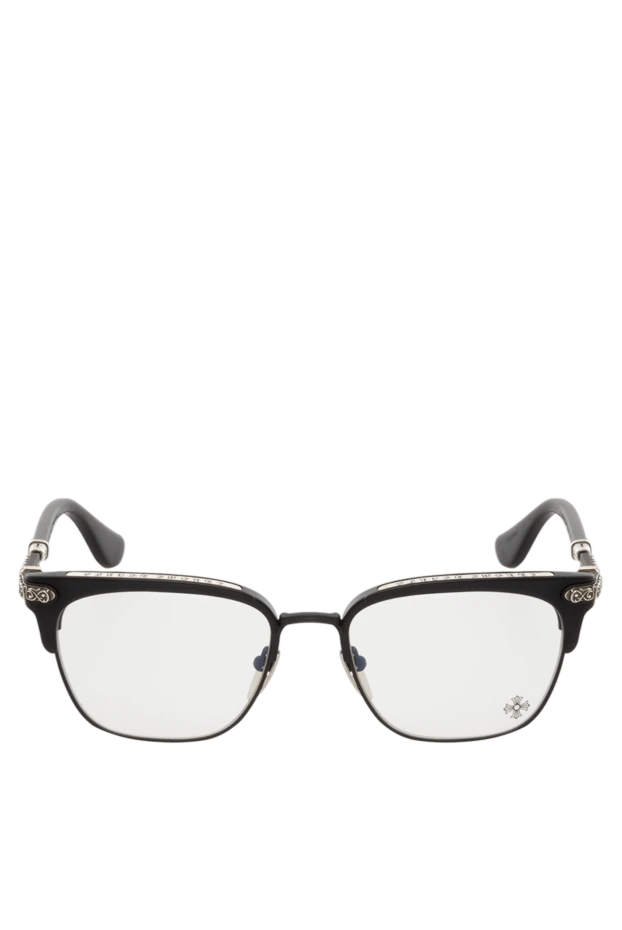 Chrome Hearts man glasses frames made of metal and plastic, black, for men buy with prices and photos 178385 - photo 1