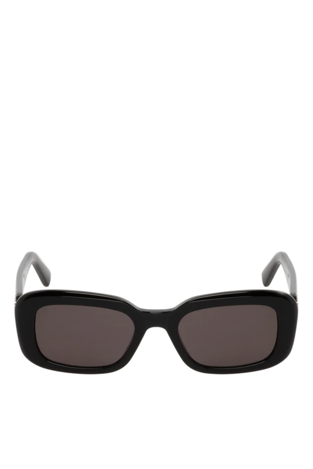 Saint Laurent жіночі окуляри сонцезахисні із пластику чорні купити фото з цінами 178395 - фото 1