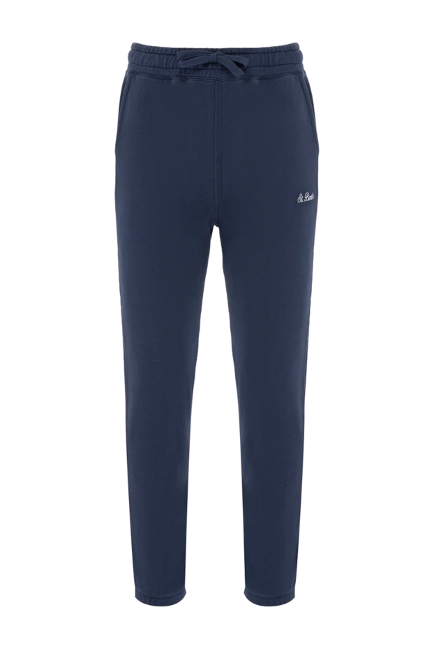 MC2 Saint Barth man blue cotton trousers for men buy with prices and photos 178420 - photo 1