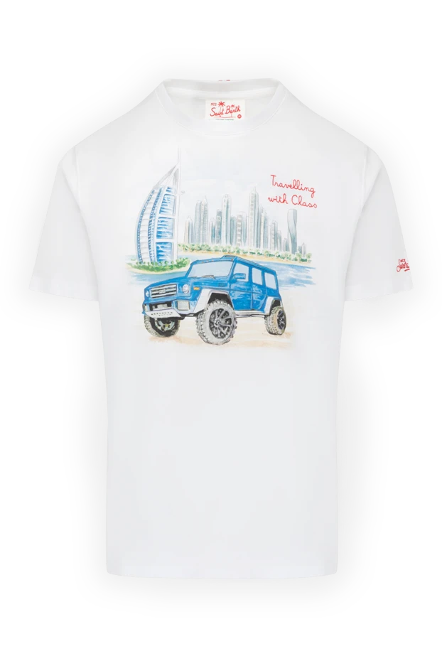 MC2 Saint Barth man white cotton t-shirt for men buy with prices and photos 178427 - photo 1