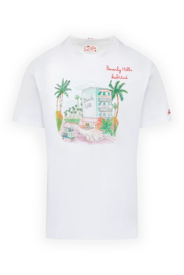 MC2 Saint Barth man white cotton t-shirt for men 178429 - photo 1