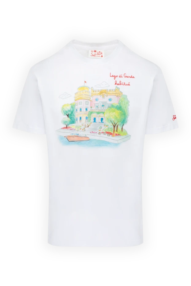 MC2 Saint Barth man white cotton t-shirt for men 178433 - photo 1