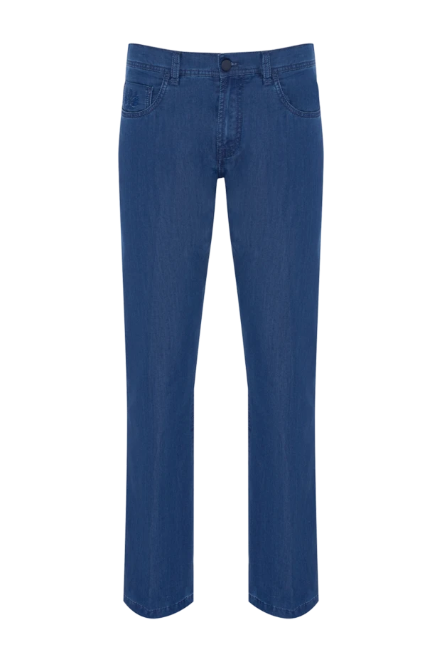 Scissor Scriptor чоловічі джинси з бавовни та поліуретану блакитні чоловічі купити фото з цінами 178442 - фото 1