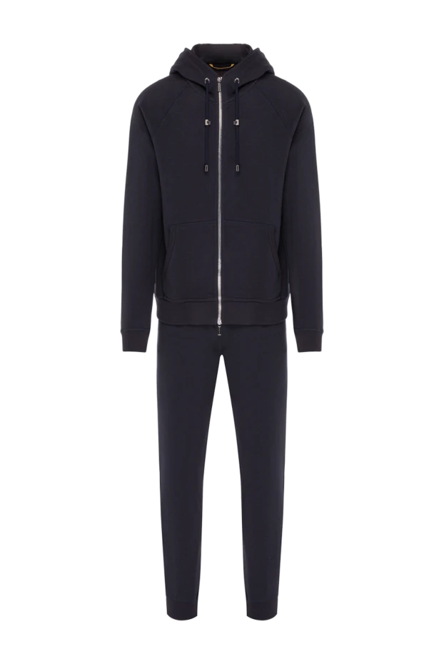 Moorer man men's blue walking suit made of cotton buy with prices and photos 178460 - photo 1