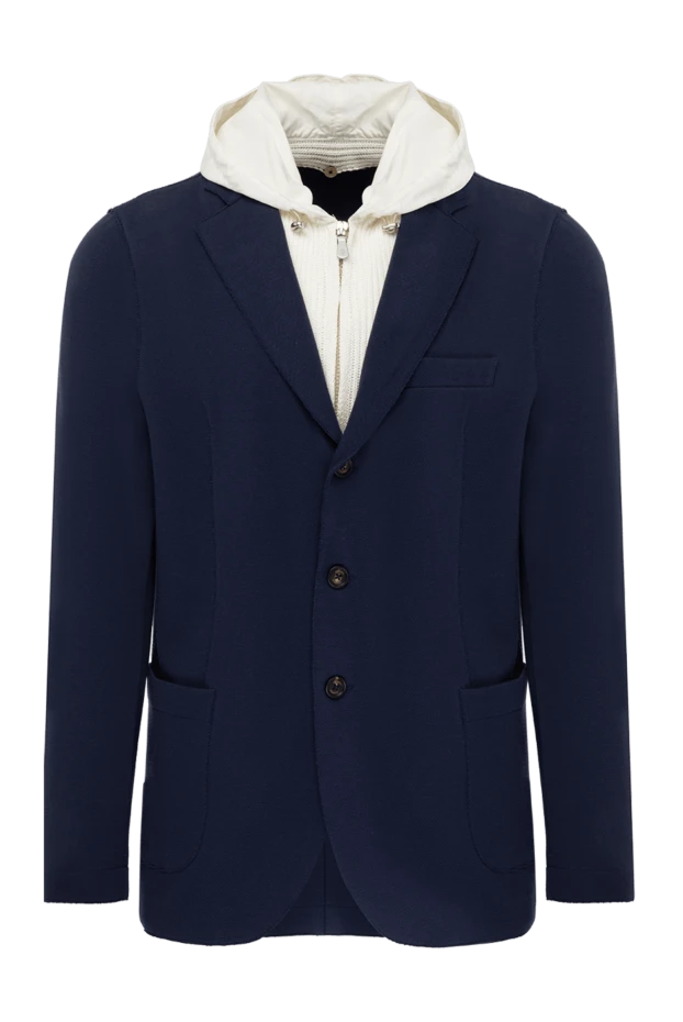 Eleventy мужские пиджак синий мужской купить с ценами и фото 178461 - фото 1