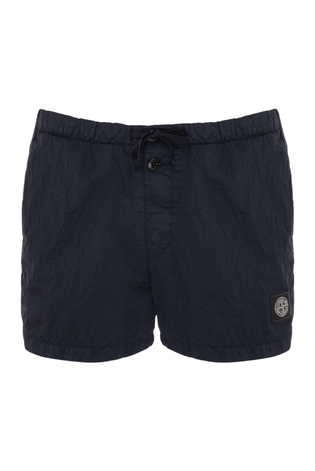 Stone Island мужские шорты пляжные из полиамида мужские синие купить с ценами и фото 178481 - фото 1