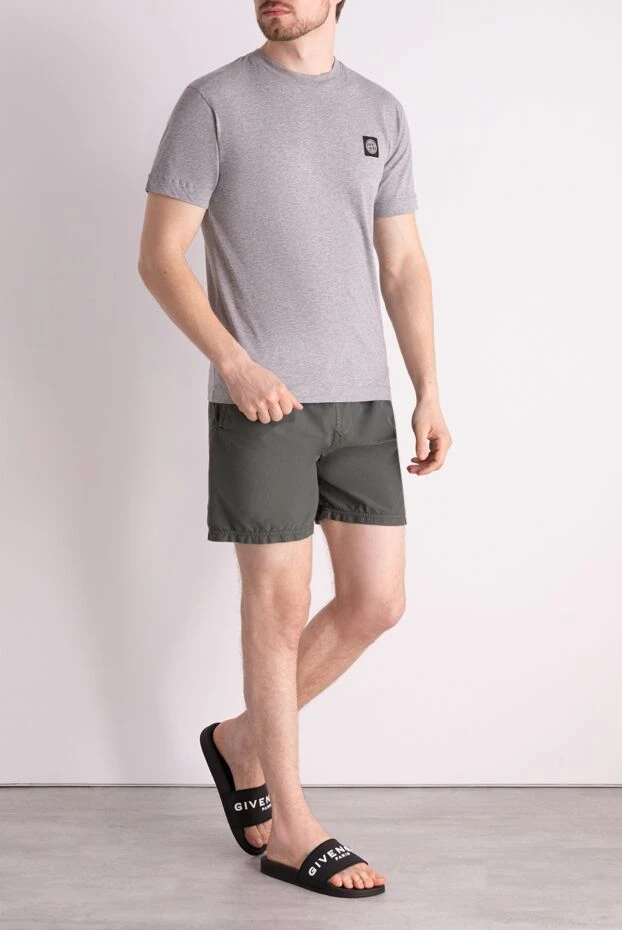 Stone Island man men's polyamide beach shorts green buy with prices and photos 178482 - photo 2