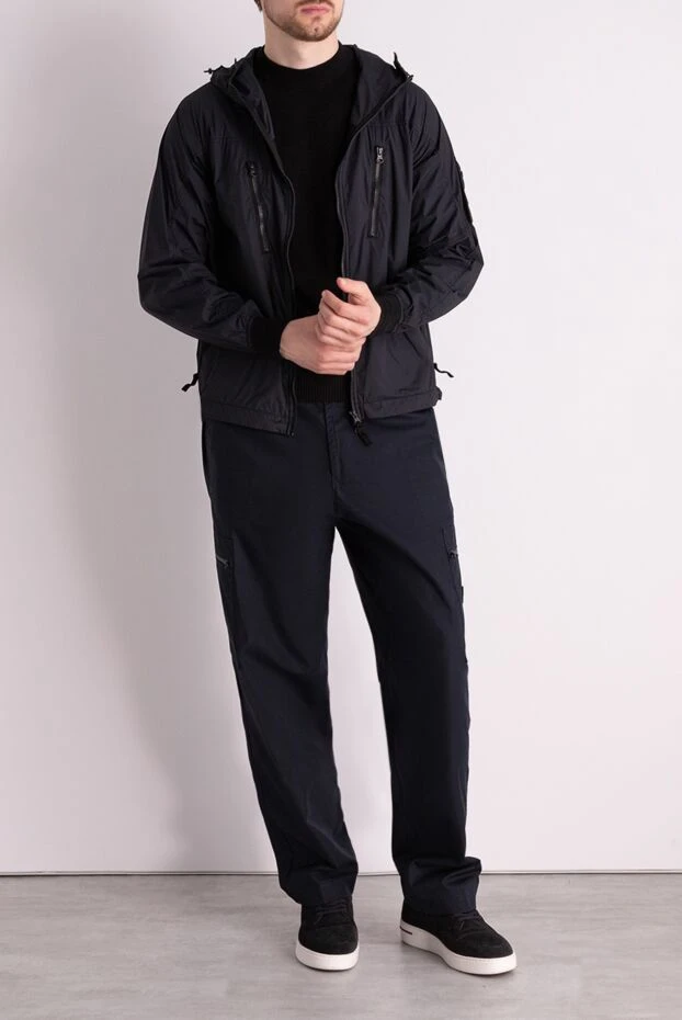 Stone Island man men's black polyamide and elastane jacket buy with prices and photos 178498 - photo 2